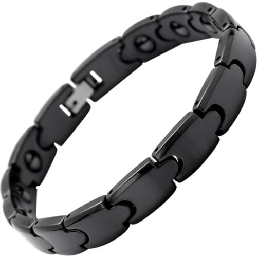 New Fashion Hematite Magnetic Therapy Health Bracelet Health Care Energy Bangle Jewelry for Men Women