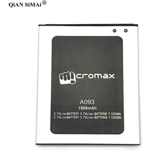 New High Quality 1900mAh battery For Micromax A093 phone