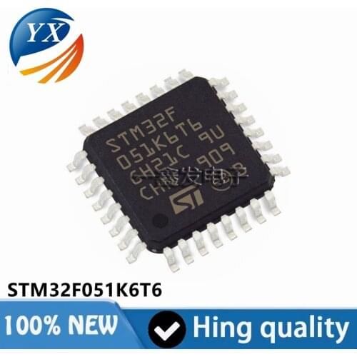 Original authentic STM32F051K6T6 LQFP-32 32-bit microcontroller-MCU ST single-chip microcomputer chip