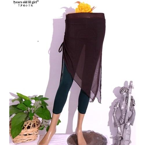 Transparent Thin Gothic Tribal Belly Dance Over Mini Skirt DUU02