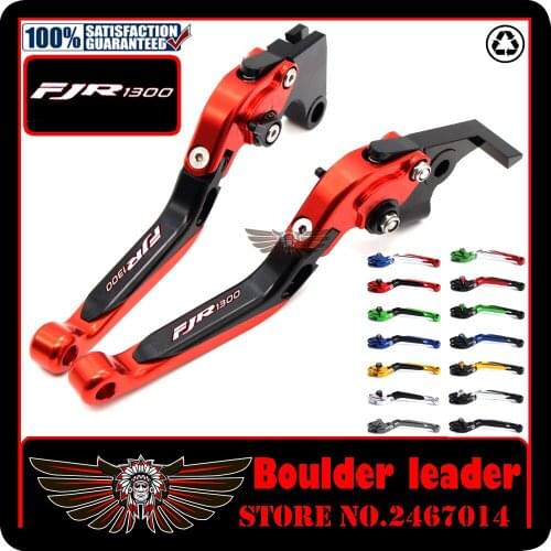 Motorcycle Adjustable Folding Extendable Brake Clutch Lever For YAMAHA FJR 1300 fjr1300 04 05 06 07 13 11 12 2016