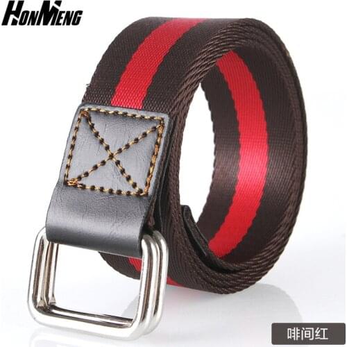 Man/Womans Canvas Belt Automatic Leisure Belt Students Fashion Woman 's Belt