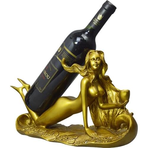 Sexy Beauty Nude Women Wine Rack Bottle Holder Fashion Modern Statues Decor Home Furnishing Living Room Decoration Resin Crafts