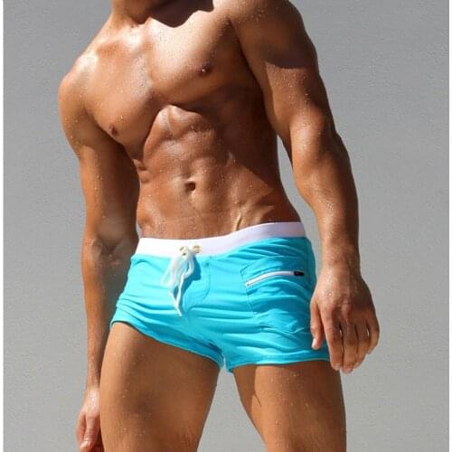 Sexy Swimsuit Man Brand Swimwear Men Gay Mens Swimsuits Swimming Briefs Trunks Mens Swim Shorts Beach Wear Sunga Natacion