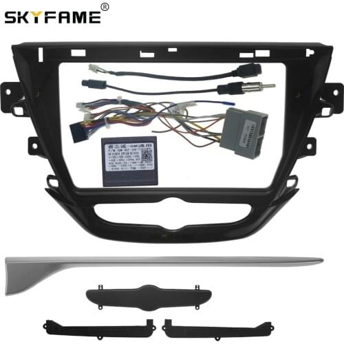 SKYFAME Car Frame Cable CANBUS For BUICK EXCELLE 2018-2020 Android Big Screen Dash Panel Frame Fascia