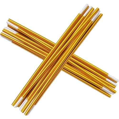 2pcs/Set 8.5mm Outdoor Camping Tent Rod Aluminum Alloy Supporting Pole Tent Accessories