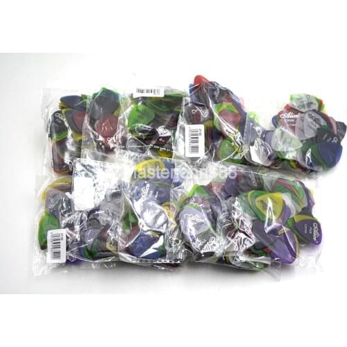 Thousand of Alice Matte Clear Colorful Guitar Picks Electric/Acoustic Guitar Picks 6 Thickness Wholesales Free Shippng