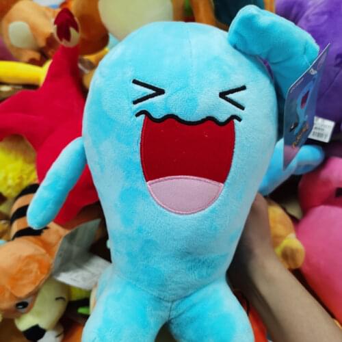 Wobbuffet Squirtle Bulbasaur Cubone Eevee Snorlax Lapras Kids Gift Pokemon Plush Doll Pikachu Stuffed Toys for Children