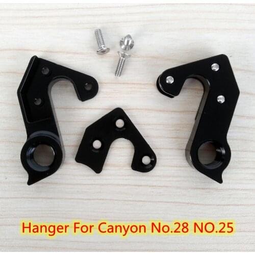 2sets CNC Bicycle rear Derailleur hanger No.28 NO.25 for canyon Aeroad CF SLX canyon Ultimate CF Speedmax SLX frame mech dropout