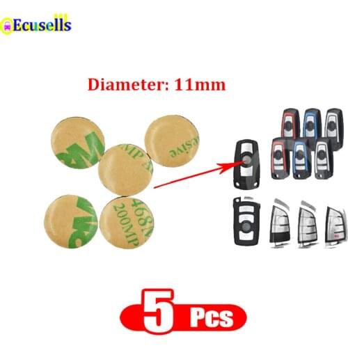 5PCS X 11mm Remote Key Badge Emblem Logo Replacement for BMW 3 Series 5 Series 7 Series Z4 X3 X4 X5 X6 Car Key Logo