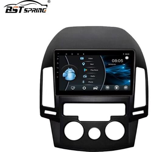 Android 10.0 car gps navigation audio system Car Radio DVD Player For Hyundai I30 2006-2011 Car Video