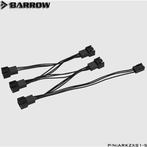 Barrow water cooling light extension cable ARKZXS1-5,Aurora manual controller with five connection port
