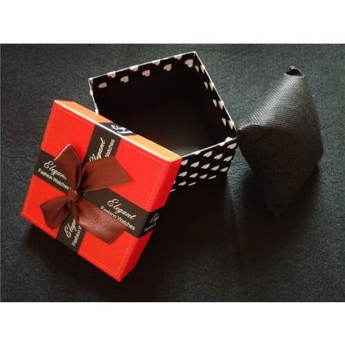 Paper watch box colourful and beautiful looking for wholesale