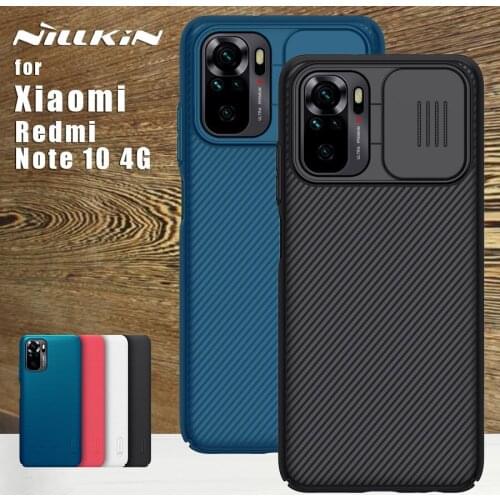 Nillkin for Xiaomi Redmi Note 10 5G NFC Case Camera Protection Back Cover Camshiled Protective case for Redmi Note 10 4G 10s