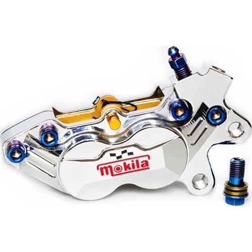 CNC Anodizing Axial Brake Caliper 40mm Hole Pitch Universal For Honda Yamaha Kawasaki Suzuki Motorcycle Accessories 9 Colors