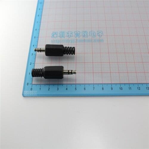 Hot sale Free shipping 3.5mm two-channel plug headphone plug