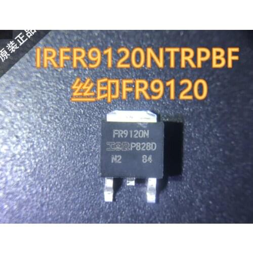Xinyuan 10pcs/lot IRFR9120N TO252 IRFR9120NTRPBF TO-252 IRFR9120 FR9120 FR9120N