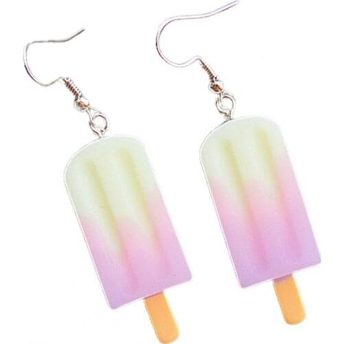 All Match Accessory Refreshing Color Ice Cream Eardrop for Daily Wear