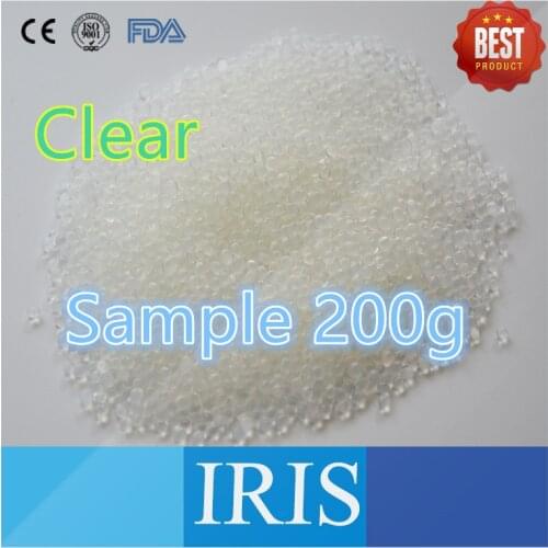 Popular 200g/bag Sample Clear Denture Valplast Flexible Acrylic Resin Material for Denture Cartridges