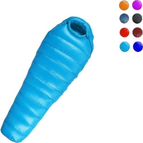 Duvet down Filling -42C~15C Ultra-light down outdoor Duvet down outdoor adult breathable thickening sleeping bag