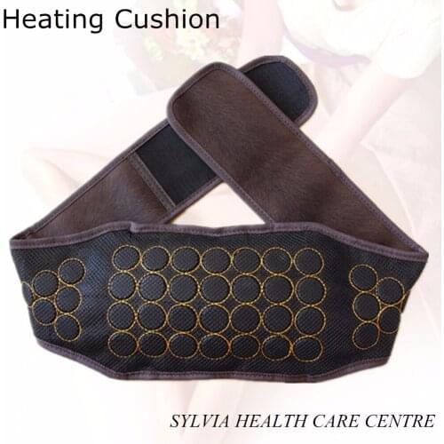 Heating germanium stone belt, jade waist belt, infrared therapy heating jade massage belt support free shipping