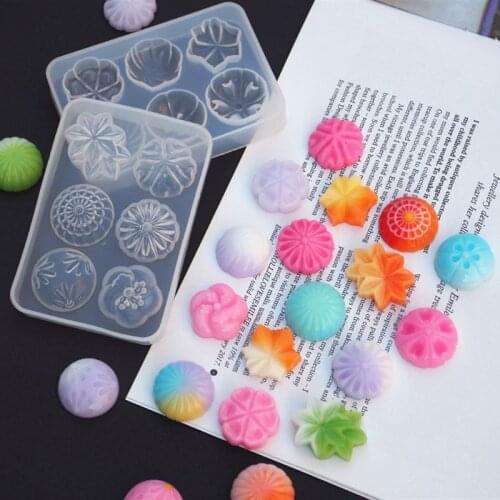 Handmade Sweet Fruit Suger Candy Cake Mold Mini Candy Pendant Keychain Earrings Mold Resin Casing Jewelry Making Tools