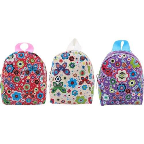 Doll Backpack Playing House Toys Accessories Zipper Doll Accessory Kids Toy
