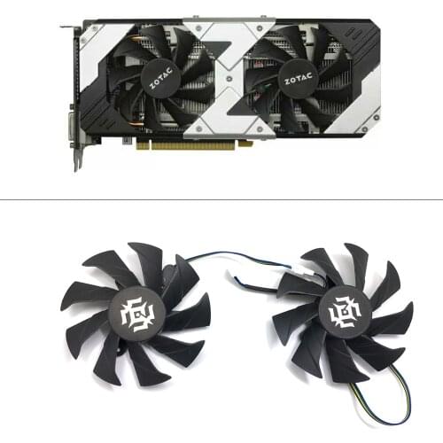 85mm GFY09010E12SPA PC cooling fan For ZOTAC GTX1060 6GB GTX 1060 3GB GPU Graphics Card Cooling Fan