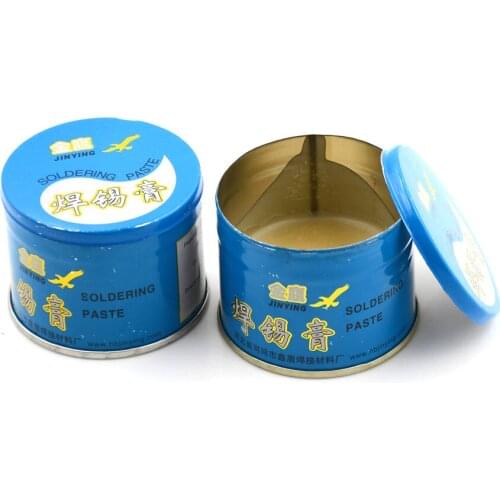 1PC With Metal Box Soldering Flux Paste Solder Welding Grease Cream Repair Durability Resources Solid Pure Flux 30g