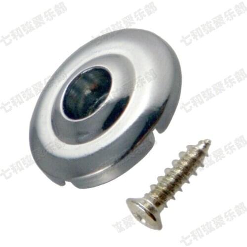 10 Pcs Chrome Bass Guitar String Tree Retainers guitar accessories parts Musical instrument