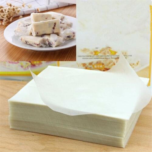 500 Sheets Edible Glutinous Rice Paper Xmas Wedding Candy Food Sweets Wrapping