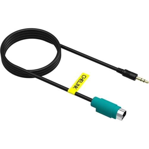CHELINK ALPINE KCE-236B FULL SPEED MP3 3.5mm Aux Jack Audio Adapter For iPOD MP3 PSP Car Kit Audio Cables Car Electronics
