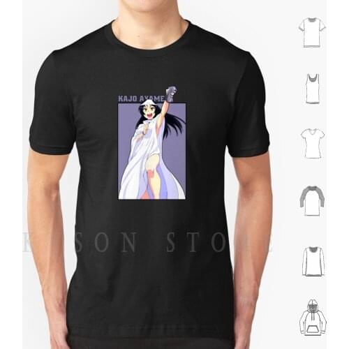 Ayame-T Shirt Print For Men Cotton New Cool Tee Anime Manga Lewd Anna Girls Ecchi Hentai Ayame Kajo