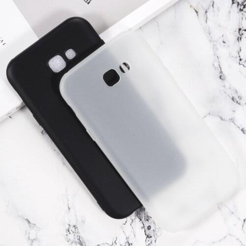 For Samsung Galaxy A7 (2017) CASE Galaxy A7 2017 A720 5.7" Silicone Soft Tpu Back Cover Phone Cases For Samsung A720F cover