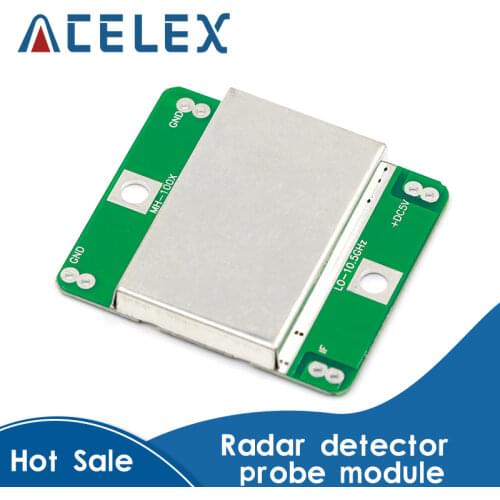 Microwave Doppler Radar Wireless Module Motion Sensor HB100, Microwave Motion Sensor, Motion Detector