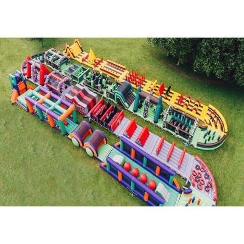 Giant Inflatable Obstacle Playground Inflatable Toys Factory Price