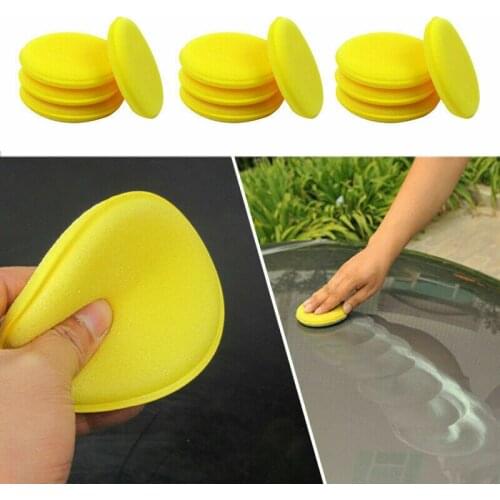 Tool Sponge Clean Pads Paint Polishing Supplies Waxing 12PCS Applicator