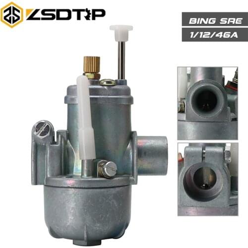 ZSDTRP Carburetor 12mm bing Carb for puch zundapp TUNTURI MUSTANG BING Vergaser SRE 1/12/46A