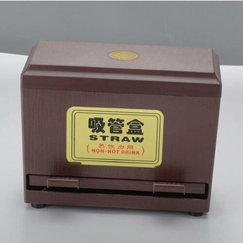 Pepsi Drink Pipette Box Coffee Shop Bar Milk Tea Shop Store PVC Straw Box Storage Box