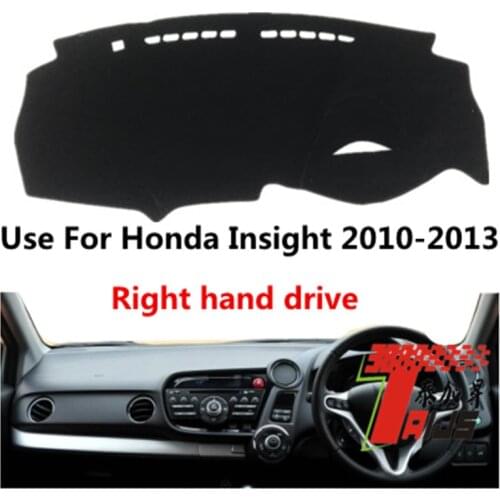 Taijs Car Dashboard Cover Dashmat for Honda Fit 2010 2011 2012 2013 Right hand drive Hot Selling Good Quality Model Production