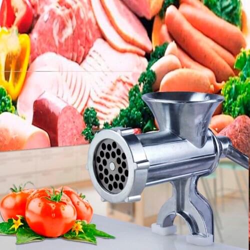 New Meat Grinder Sausage Stuffer Filler Filling Machine Hot Aluminium Alloy Manual Commercial Meat Kitchen Tool Cutter Slicer