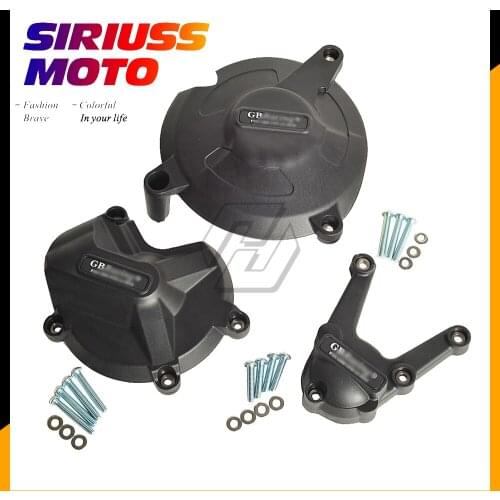 Motorcycle Engine Protector Cover Kit Case for GB Racing for BMW S1000R 2017-2019 & S1000RR 2017-2018 & S1000XR 2015-2019
