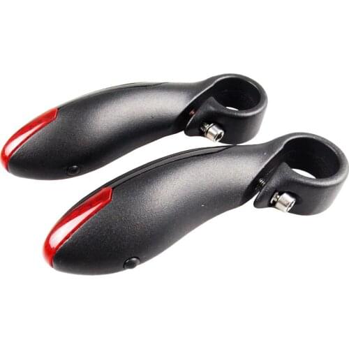 Mountain Bike Handlebar Lamp LED with Light Deputy Aluminum Horn Handle Safety Warning Bicycle Equipment Accessories