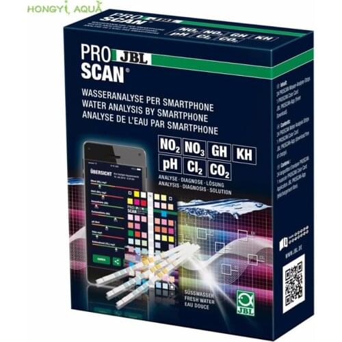 Seven-in-one test strip supplementary article test water analysis with evaluation via app water test set for aquarium JBL set