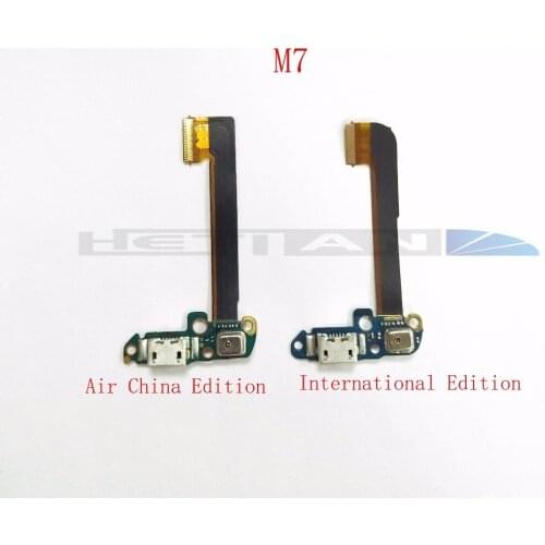 USB Dock Connector Charging Port Flex Cable For HTC One M7 USB Charging Port Replacement Parts