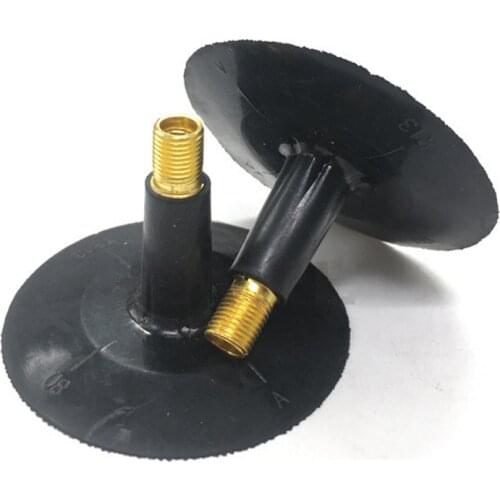 2 PCs TR13 valve repair with underlay for cold vulcanization, straight nipple for tubeless disc, wheel nipple