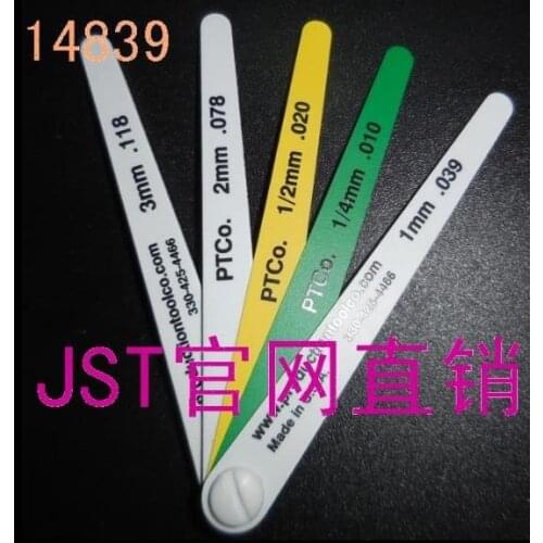 USA Production Plastic thickness gauge, Automotive special plastic feeler , USA Production 14839