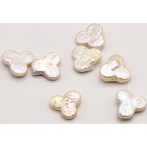 10 Pcs/Lot 10mm*3Mm Pure Natural Plum Shape Baroque Pearl Scattered Beads Making For Earrings Bracelet Diy Jewelry JA0234