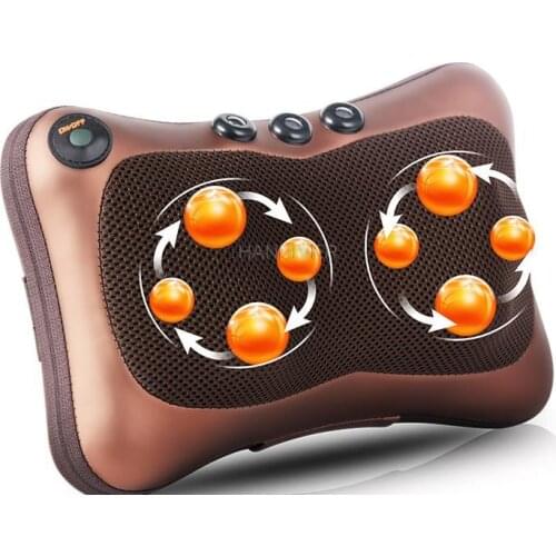 Massage Pillow Electric Neck Massager Multifunctional Shoulder Infrared Heating Magnetic Therapy Massage Relaxation Massage