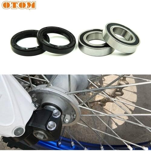 OTOM Motorcycle Front Wheel Bearing and Oil Seal Kit For YAMAHA YZ125 YZ250 YZ250F YZ400F YZ450F Pit Bike Motocross Accessories
